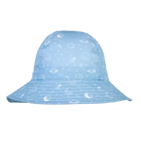 Night Sky Wide Brim Infant Sunhat