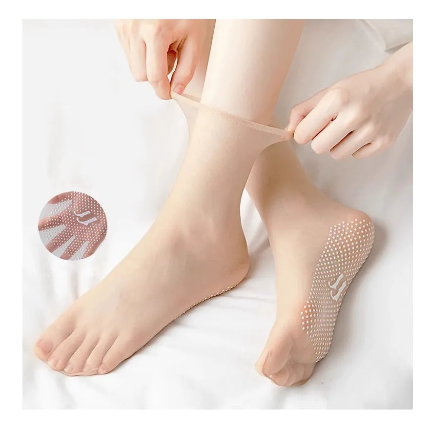 Non-Slip Crystal Invisible Breathable Thin Stockings