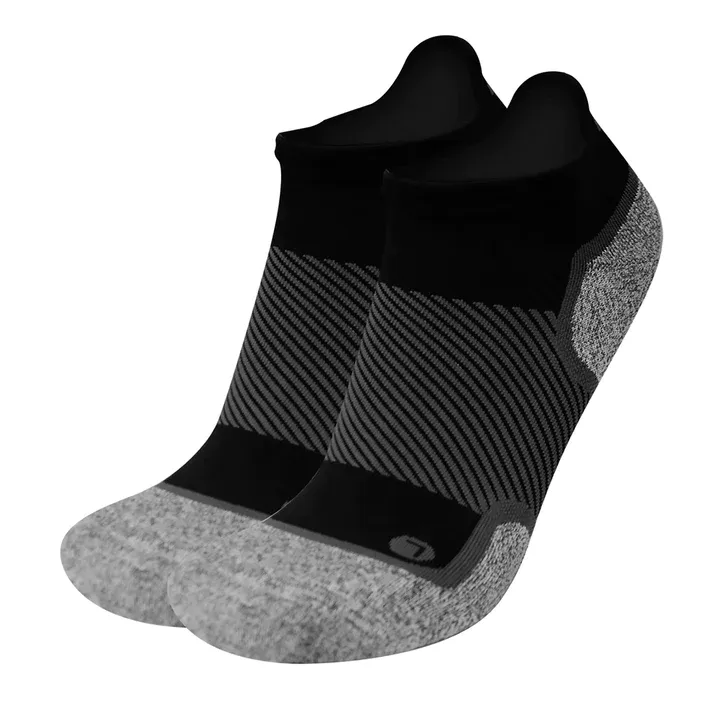 OS1st Wellness Performance No Show Socks (Black)