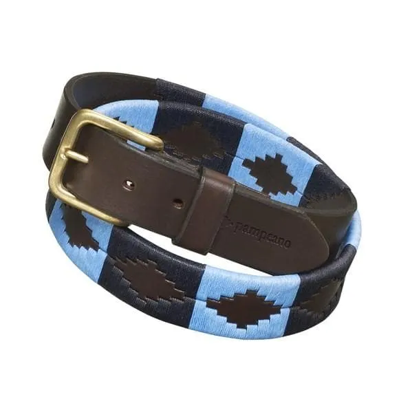 Pampeano 'Azules' Argentinian Polo Belt