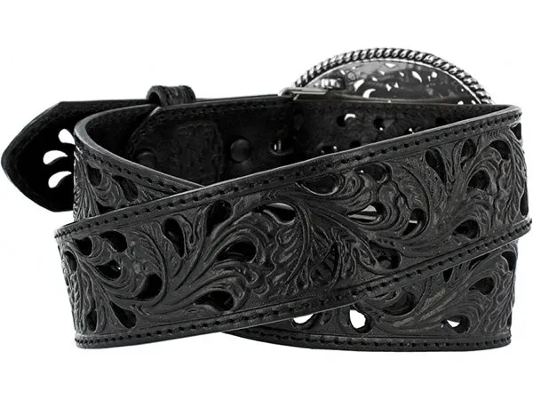 Pierced Filigree Trophy Belt