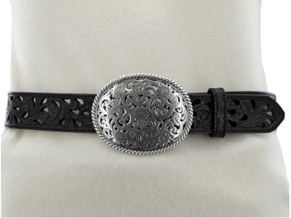 Pierced Filigree Trophy Belt