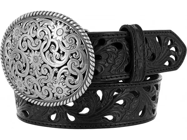 Pierced Filigree Trophy Belt