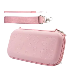 Pink Sakura Carrying Case for Nintendo Switch Lite