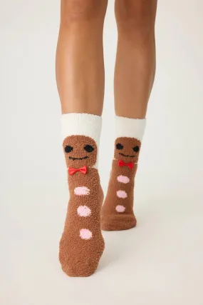 PJ Salvage: Gingerbread Fun Socks