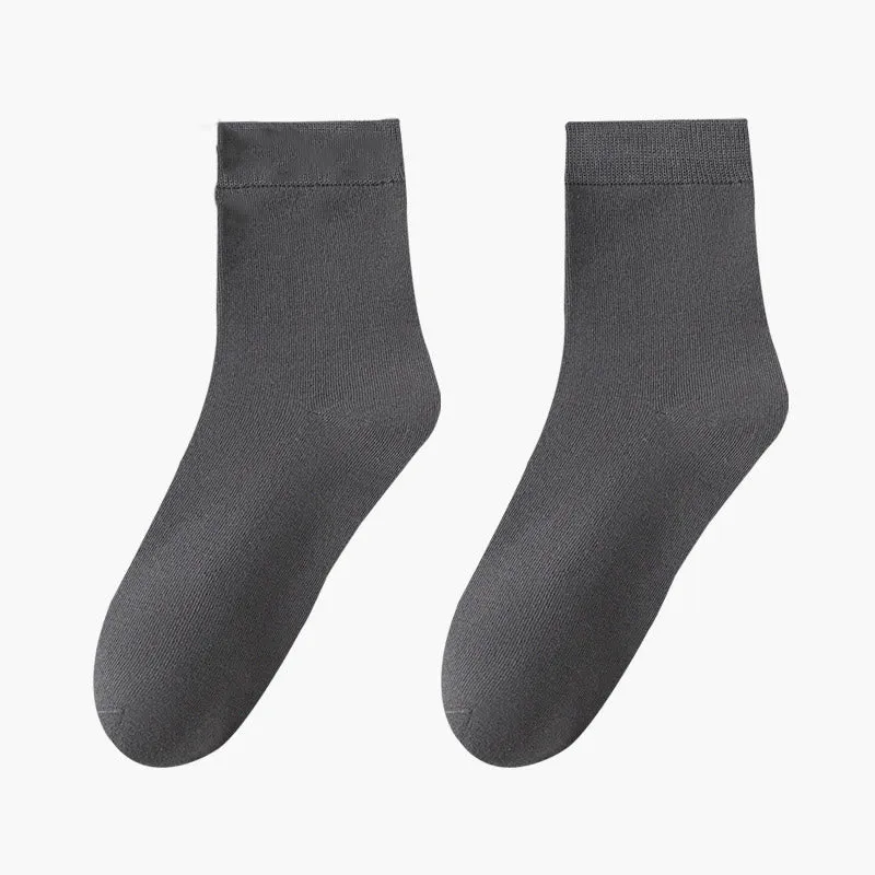 Plus Size Skin Friendly Breathable Quarter Socks(8 Pairs)