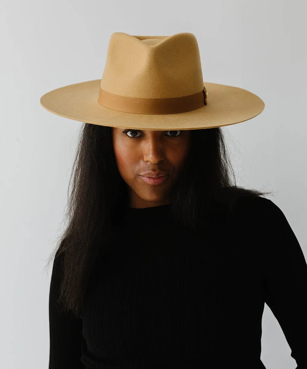 Raine Wide Brim Fedora