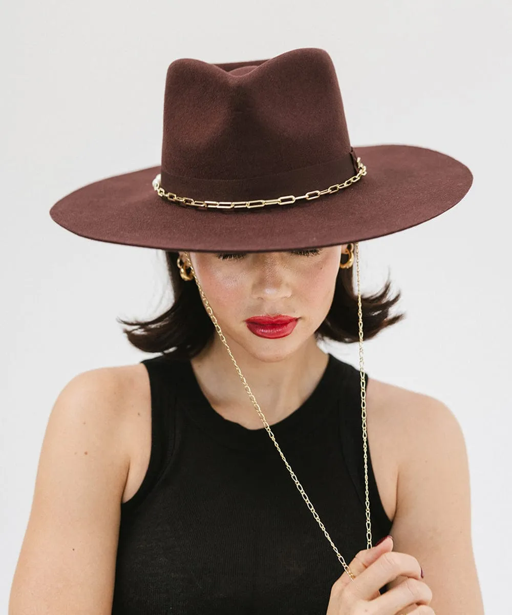 Raine Wide Brim Fedora