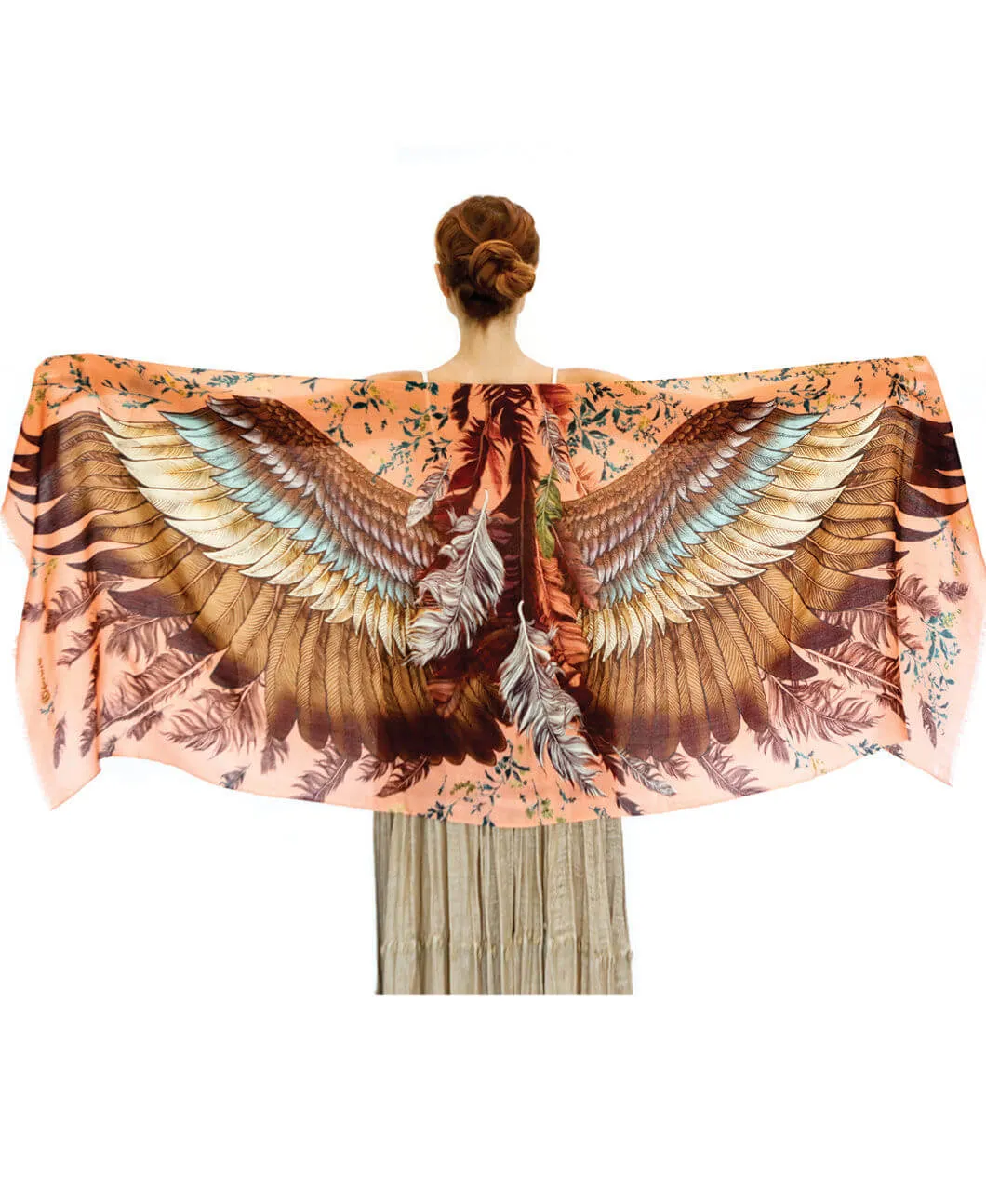 SAFFRON WINGS SCARF