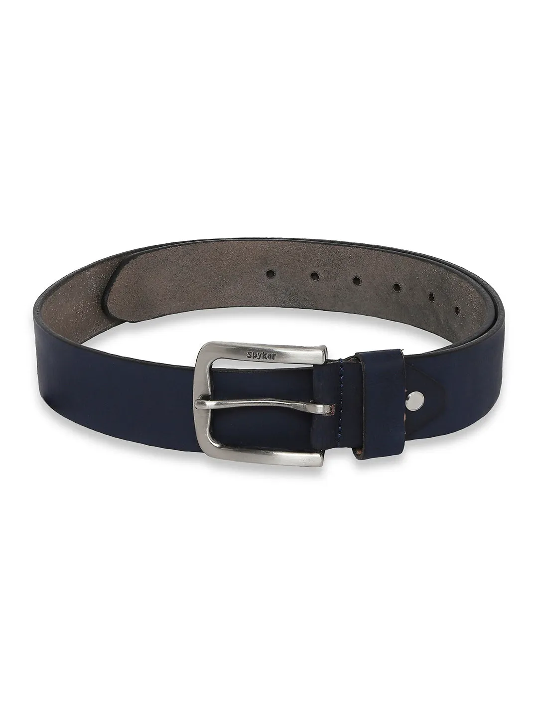 Spykar Blue Genuine Leather Belt