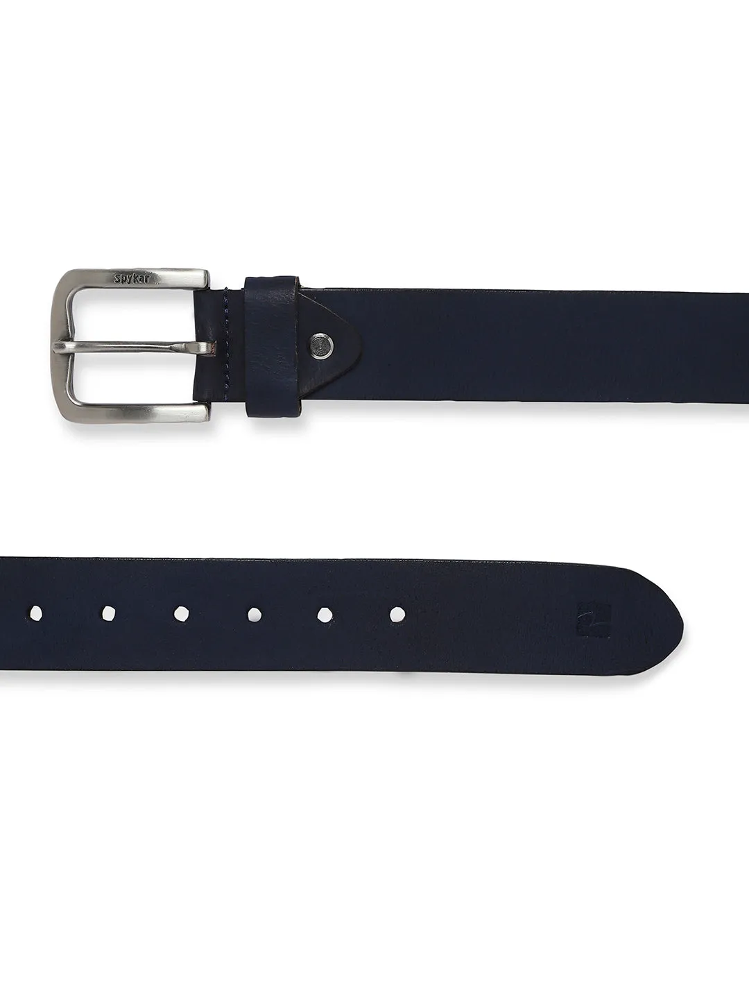 Spykar Blue Genuine Leather Belt