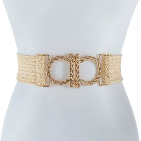 STRAW FASHION ONE SIZE BELT