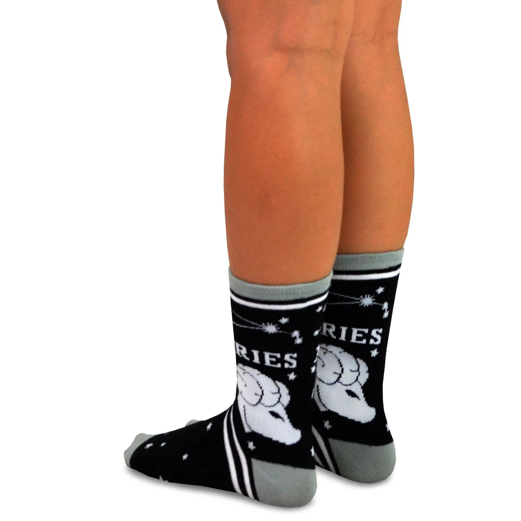 TeeHee Socks Women's Novelty Polyester Crew Horoscope 12-Pack (12276)