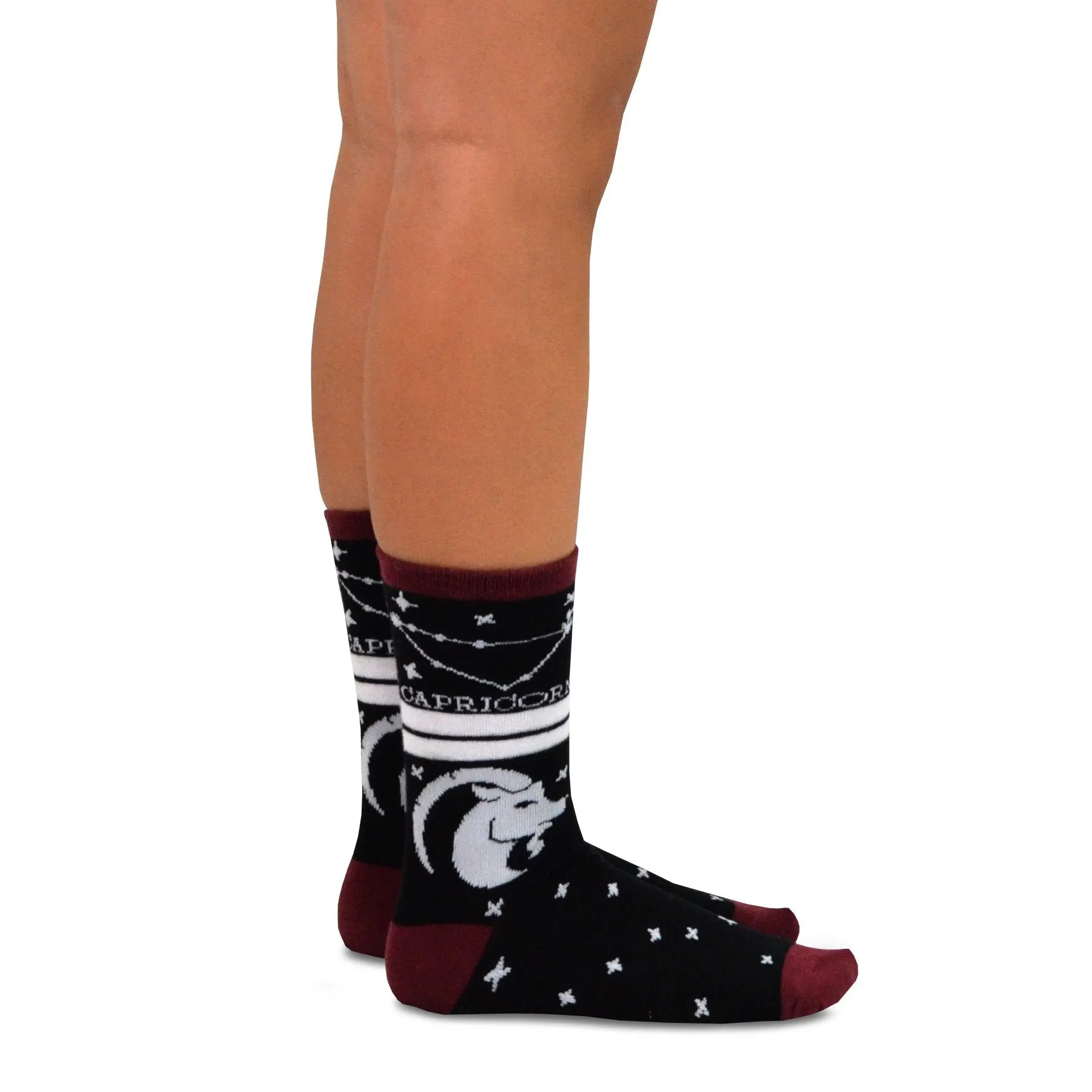 TeeHee Socks Women's Novelty Polyester Crew Horoscope 12-Pack (12276)