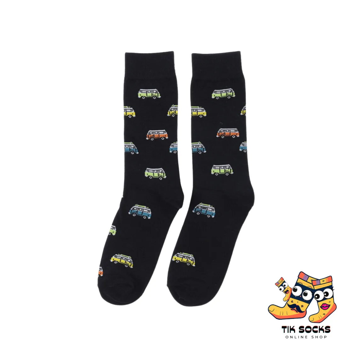 TikSocks|Fun Socks-Bus Socks