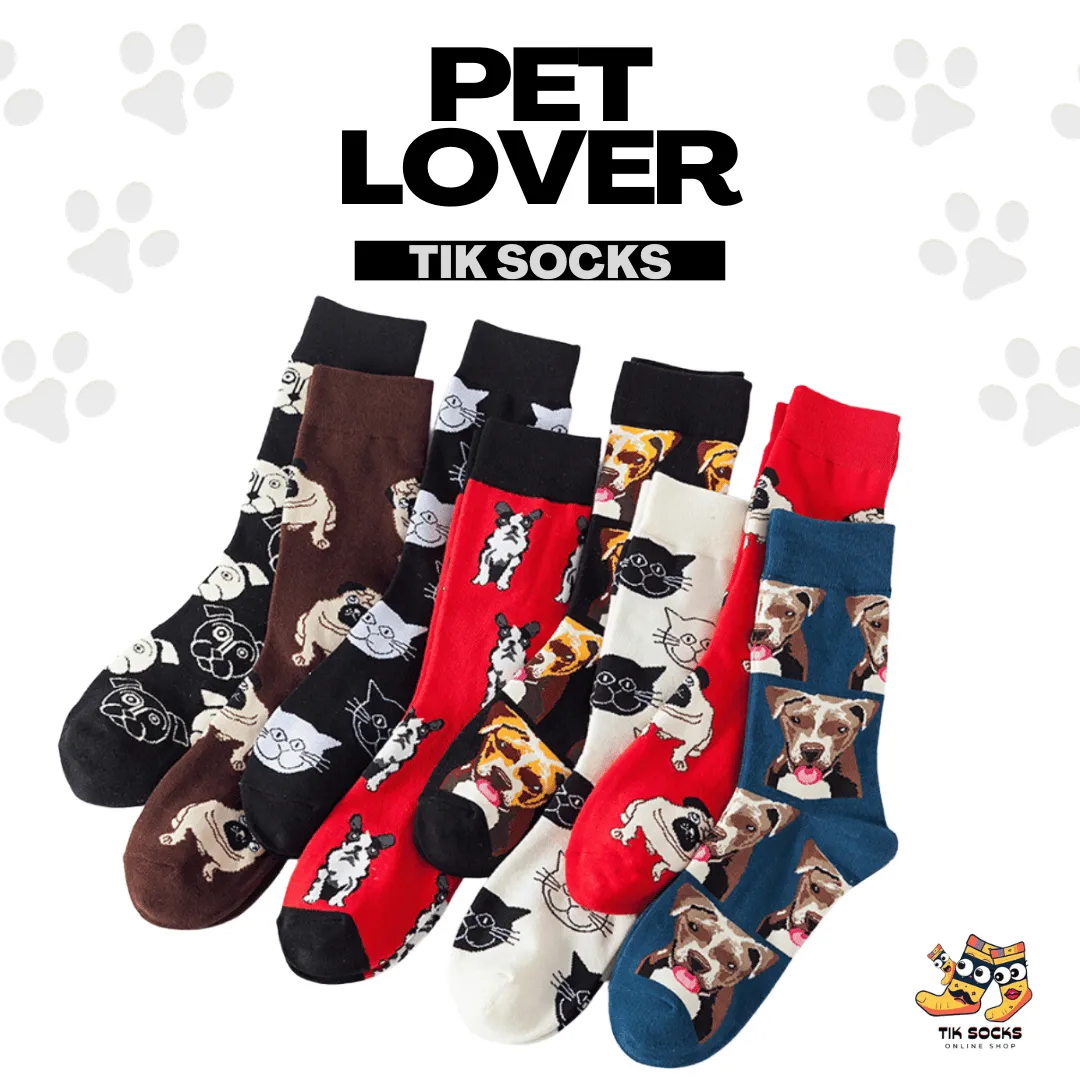 TikSocks|Fun Socks-Cat Black Socks