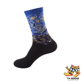 TikSocks|Fun Socks-Van Gogh Socks